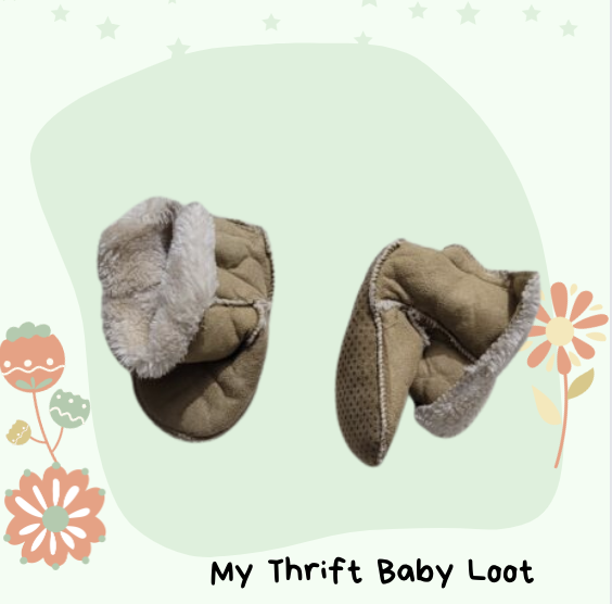 preloved baby booties H&M